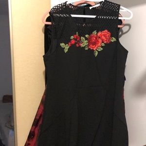 Ricki’s Black Rose dress